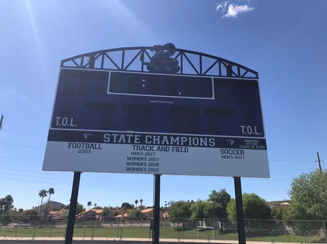Scoreboard Extension for North Canyon High School