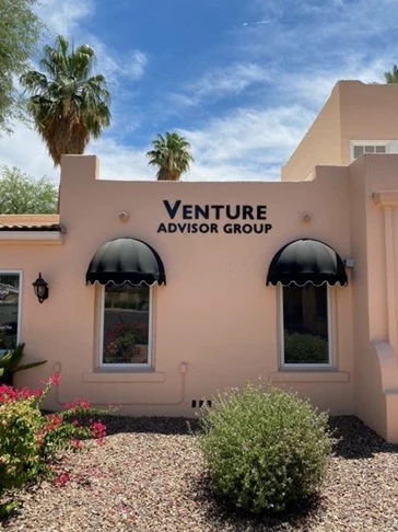Exterior Building Wall Sign for Venture Advisor Group