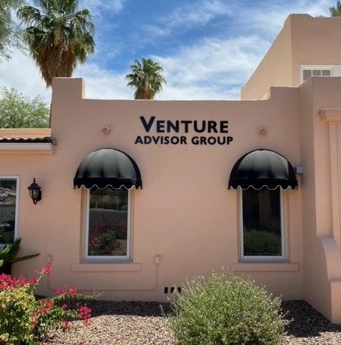 Exterior Building Wall Sign for Venture Advisor Group