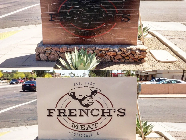 Monument Sign - Before and After