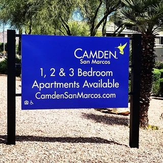 Post and Panel Map for Camden Apartments Scottsdale AZ