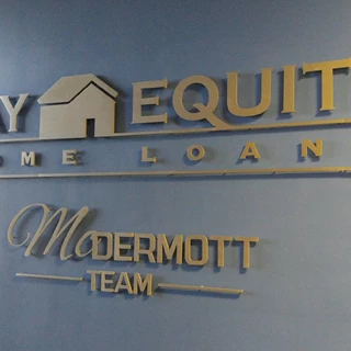 Architectural Interior Sign Bay Equity