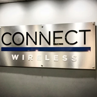 Architectural Reception Sign Connect Wireless