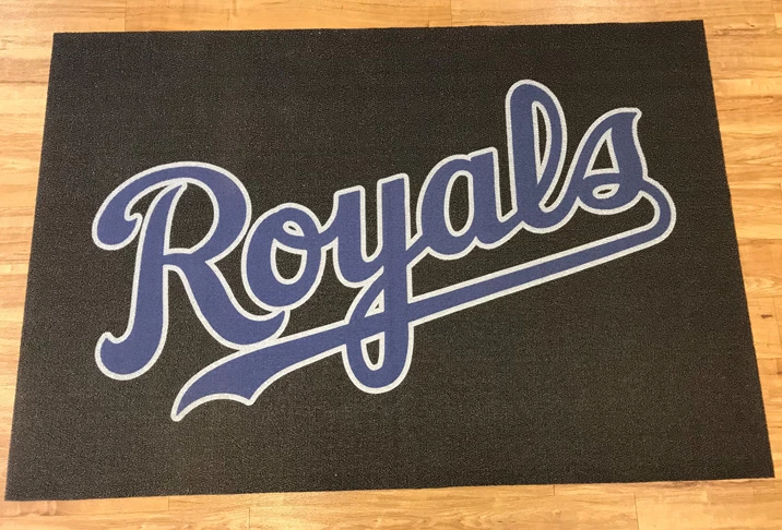 Custom Floor Mat for the Kansas City Royals
