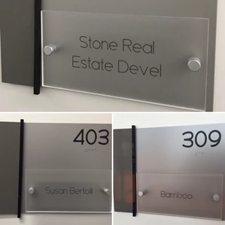 Custom Interior Sign Package for Housing Corp in San Francisco, CA