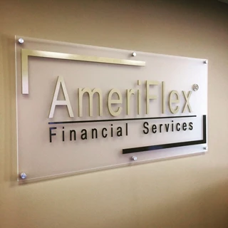 architectural reception signage AmeriFlex
