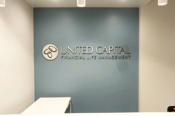 Custom Routed Ultraboard Reception Sign