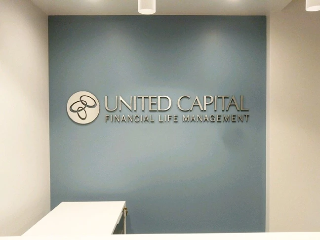 Custom Routed Ultraboard Reception Sign