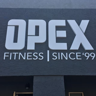 Exterior Sign for OPEX Fitness in Scottsdale, AZ