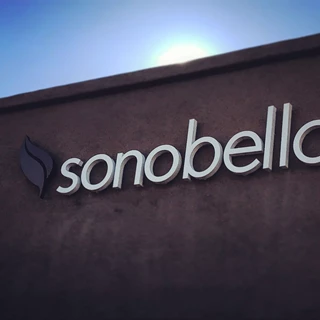 Illuminated Sign for Sonobello in Scottsdale Arizona